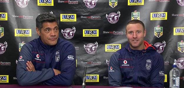 Warriors press conference - Round 14