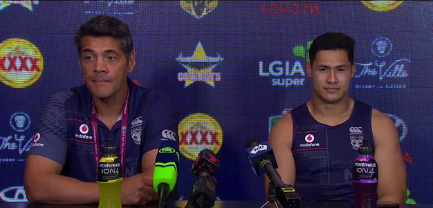 Warriors press conference - Round 15