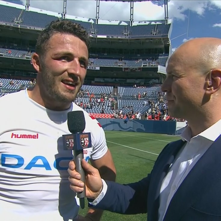 Burgess happy to win 'physical' clash