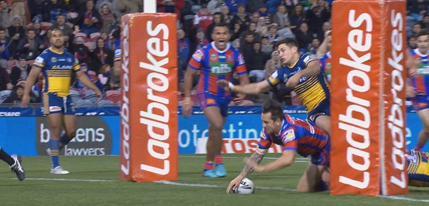 Pearce puts Knights in front