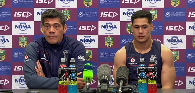 Warriors press conference - Round 18