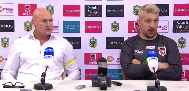 Dragons press conference - Round 18