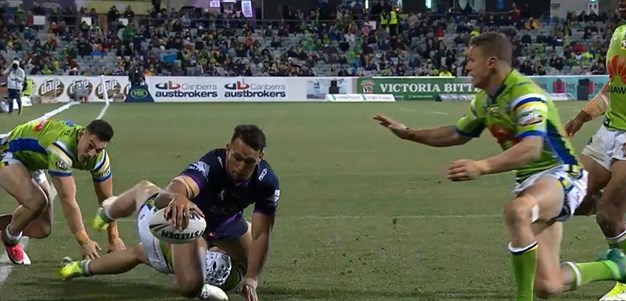 Rd 20: Raiders v Storm - Try 47th minute - Will Chambers
