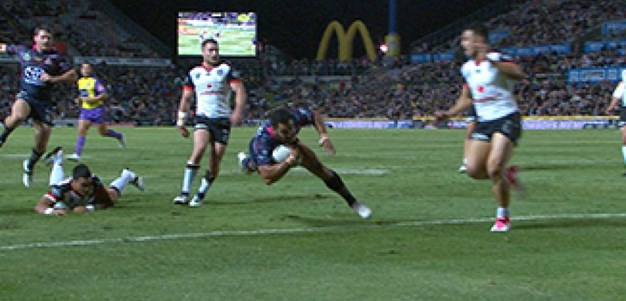 Full Match Replay: North Queensland Cowboys v Warriors (1st Half) - Round 20, 2017