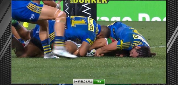Rd 26: Eels v Rabbitohs - Try 27th minute - Kyle Turner