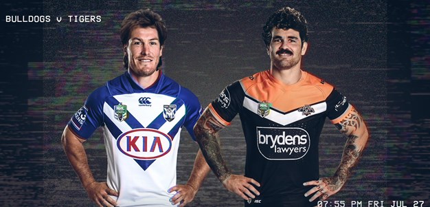 Bulldogs v Wests Tigers - Round 20