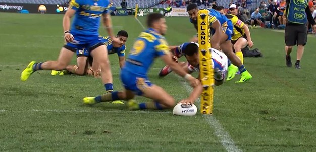 Rd 23: Eels v Knights - Try 68th minute - Ken Sio
