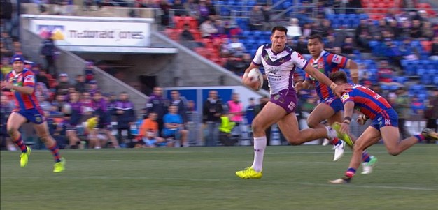 Full Match Replay: Newcastle Knights v Melbourne Storm (2nd Half) - Round 24, 2017