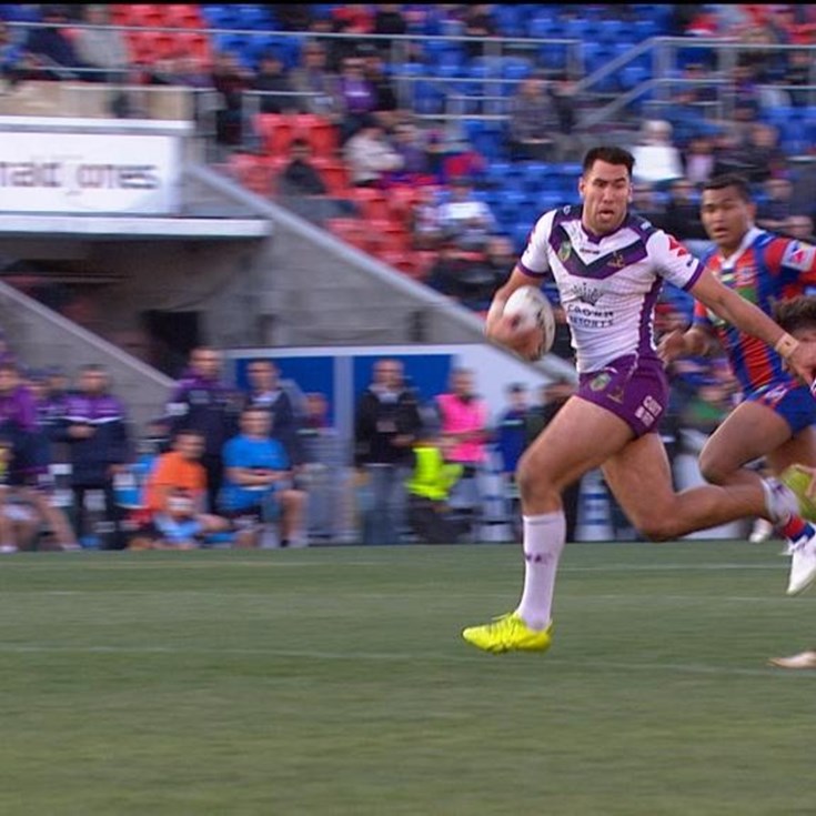 Full Match Replay: Newcastle Knights v Melbourne Storm (2nd Half) - Round 24, 2017