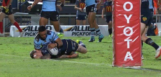 Rd 24: Cowboys v Sharks - No Try 14th minute