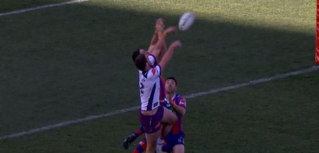 Rd 24: Knights v Storm - Try 8th minute - Curtis Scott