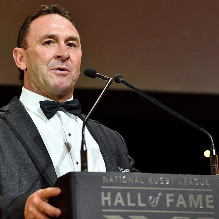 Ricky Stuart inducted into the Hall of Fame