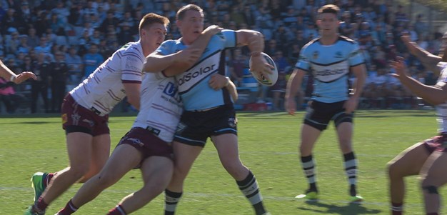 Gallen and Graham combine for the Sharks second try