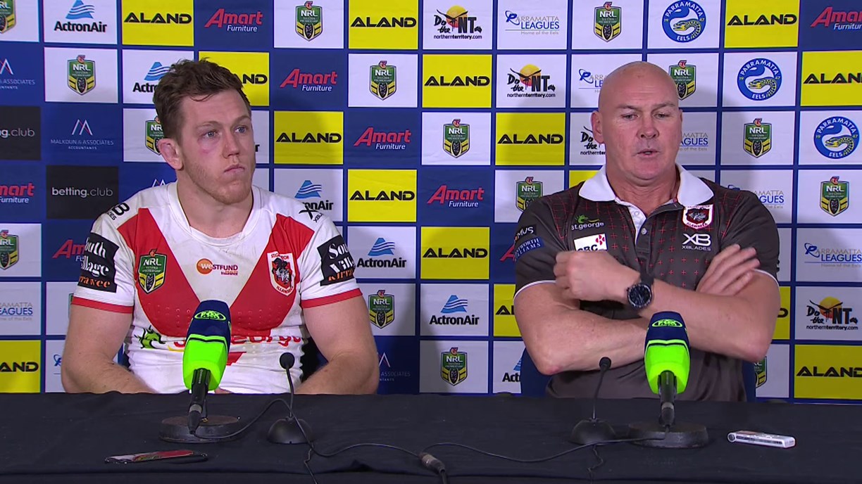 Dragons press conference – Round 22, 2018