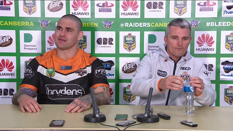 Wests Tigers press conference: Round 22, 2018