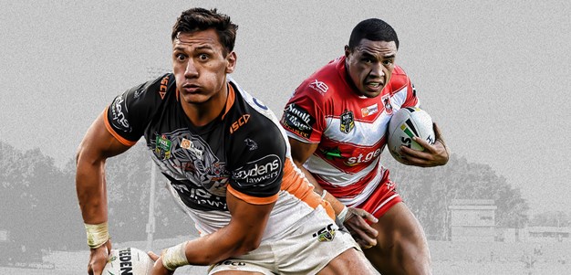 Wests Tigers v Dragons - Round 23