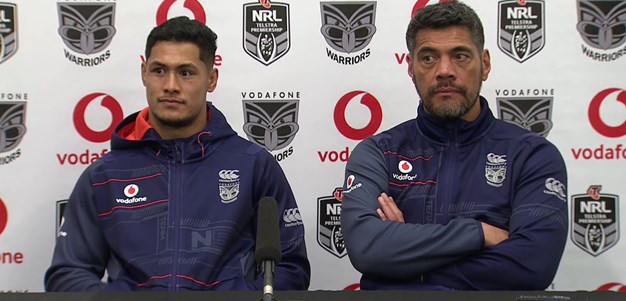 Warriors press conference - Round 24