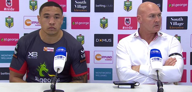 Dragons press conference: Round 24, 2018