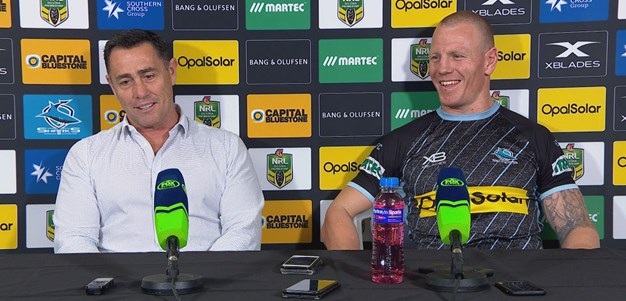 Sharks press conference: Round 24, 2018
