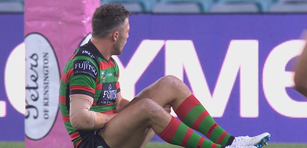 Hamstring scare ends Sam Burgess' night early