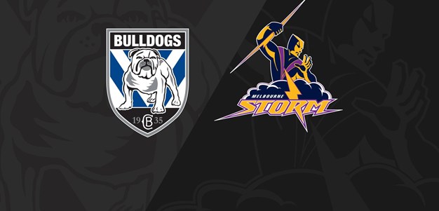 Full Match Replay: Bulldogs v Storm - Round 1, 2018