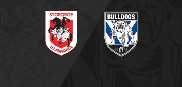 Full Match Replay: Dragons v Bulldogs - Round 24, 2018