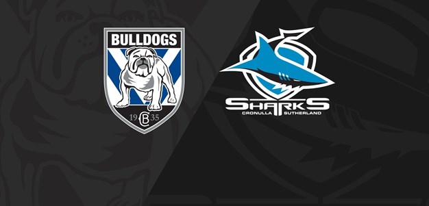 Full Match Replay: Bulldogs v Sharks - Round 25, 2018