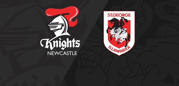 Full Match Replay: Knights v Dragons - Round 25, 2018