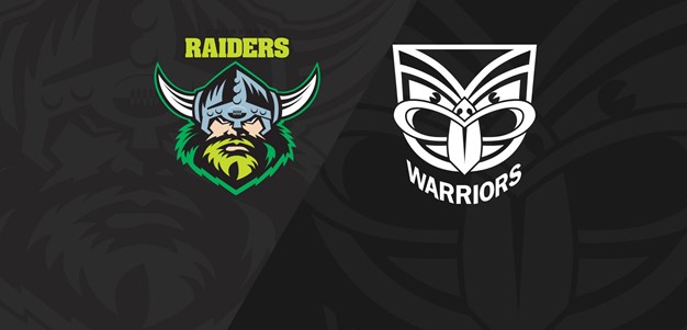 Full match replay: Raiders v Warriors - Round 3, 2018
