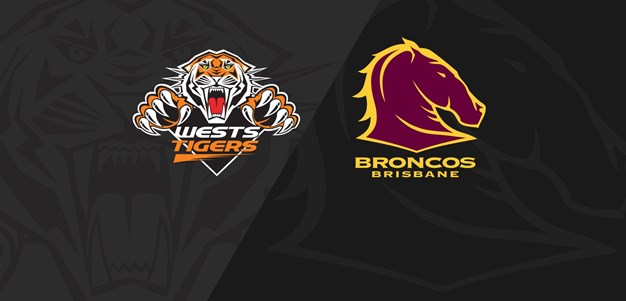 Full match replay: Wests Tigers v Broncos - Round 3, 2018