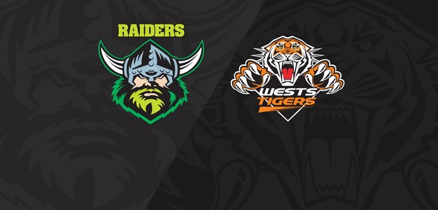Full Match Replay: Raiders v Wests Tigers - Round 22, 2018