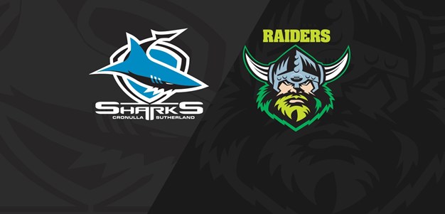 Full Match Replay: Sharks v Raiders - Round 19, 2018