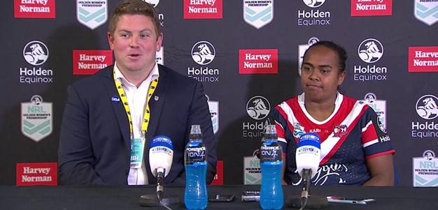 Roosters press conference - NRLW Round 1; 2018