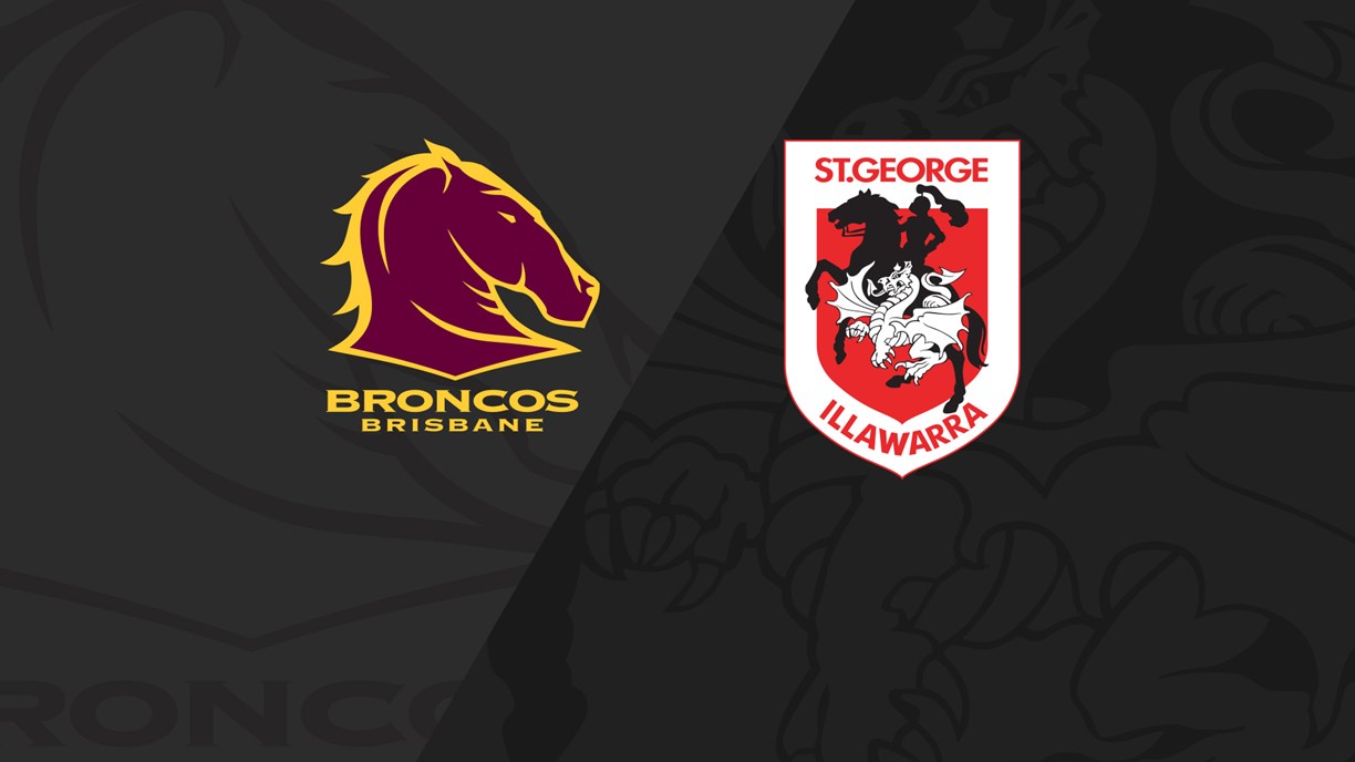 Full Match Replay: NRLW Broncos v Dragons - Round 1, 2018