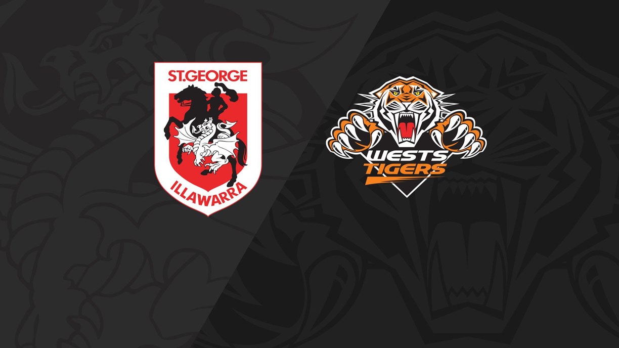 Full Match Replay: Dragons v Wests Tigers - Round 18, 2018