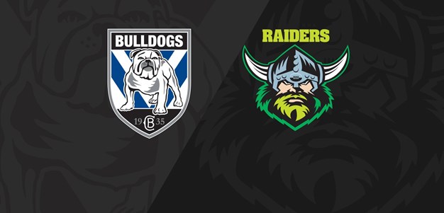 Full Match Replay: Bulldogs v Raiders - Round 17, 2018