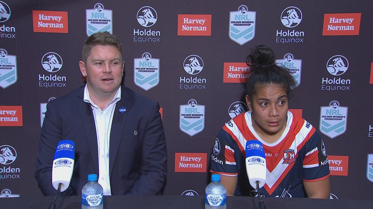 Roosters press conference: NRLW Round 2, 2018