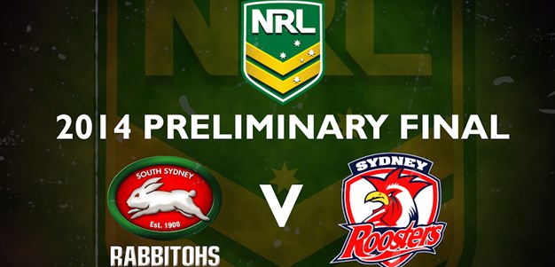 Rabbitohs v Roosters - Preliminary Final, 2014