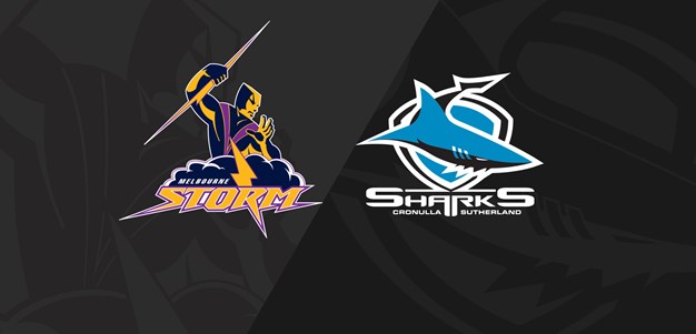 Extended Highlights: Storm v Sharks - Finals Week 3, 2018