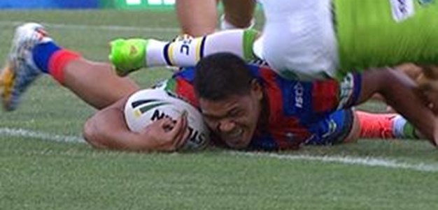 Full Match Replay: Newcastle Knights v Canberra Raiders (2nd Half) - Round 3, 2016