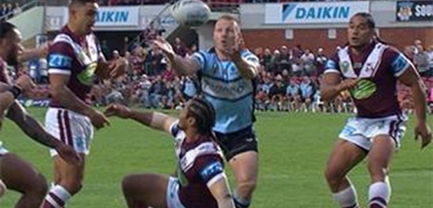 Full Match Replay: Manly-Warringah Sea Eagles v Cronulla-Sutherland Sharks (1st Half) - Round 3, 2016