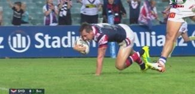 Rd 9: TRY Mitchell Pearce (28th min)