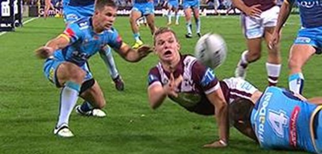 Full Match Replay: Gold Coast Titans v Manly-Warringah Sea Eagles (1st Half) - Round 15, 2016