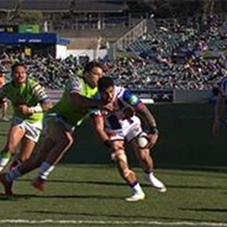 Full Match Replay: Canberra Raiders v Newcastle Knights (1st Half) - Round 17, 2016