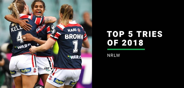 NRLW top five tries of 2018