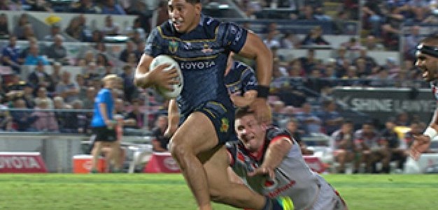 Full Match Replay: North Queensland Cowboys v Warriors (1st Half) - Round 24, 2016