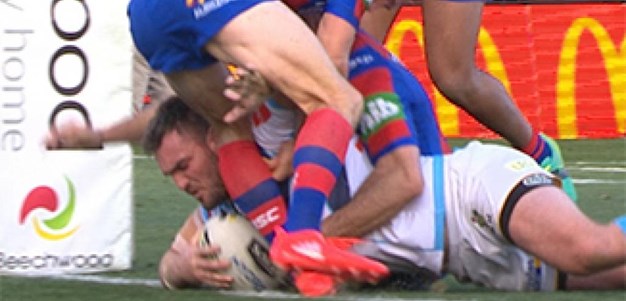 Full Match Replay: Newcastle Knights v Gold Coast Titans (2nd Half) - Round 24, 2016