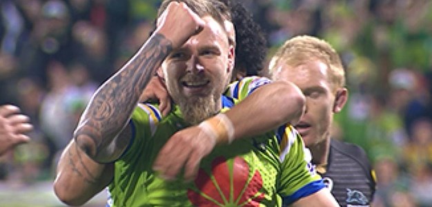 Full Match Replay: Canberra Raiders v Penrith Panthers (1st Half) - Semi Final, 2016