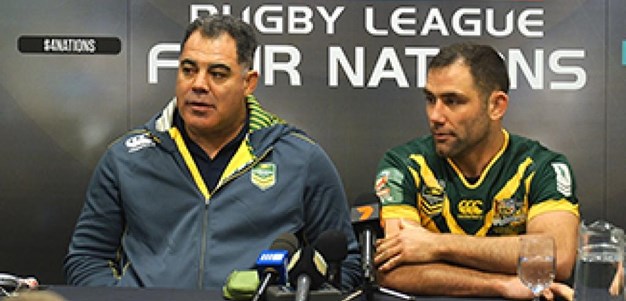 Four Nations Rd 2: Australia Press Conference