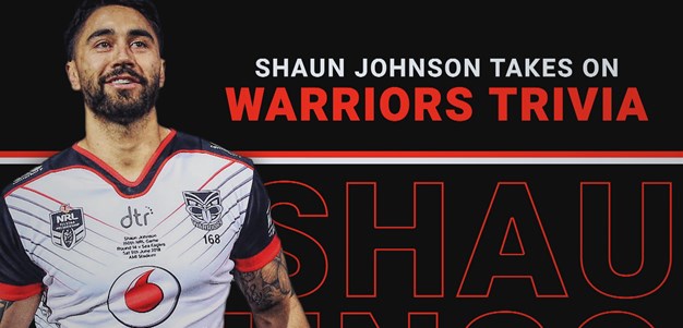 Shaun Johnson takes on Warriors trivia
